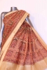 Floral Printed Pure Cotton Saree